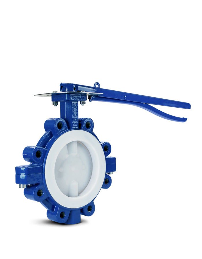 Lined butterfly valve FluoroSeal