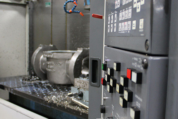 Machining full port valve body FluoroSeal