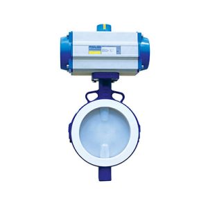 lined butterfly valve wafer automated FluoroSeal fv