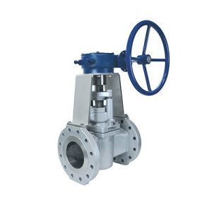 severe service plug valve gear operated FluoroSeal